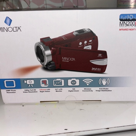 minolta | Cameras, Photo & Video | Minolta Camera Mn20nv Brand New ...